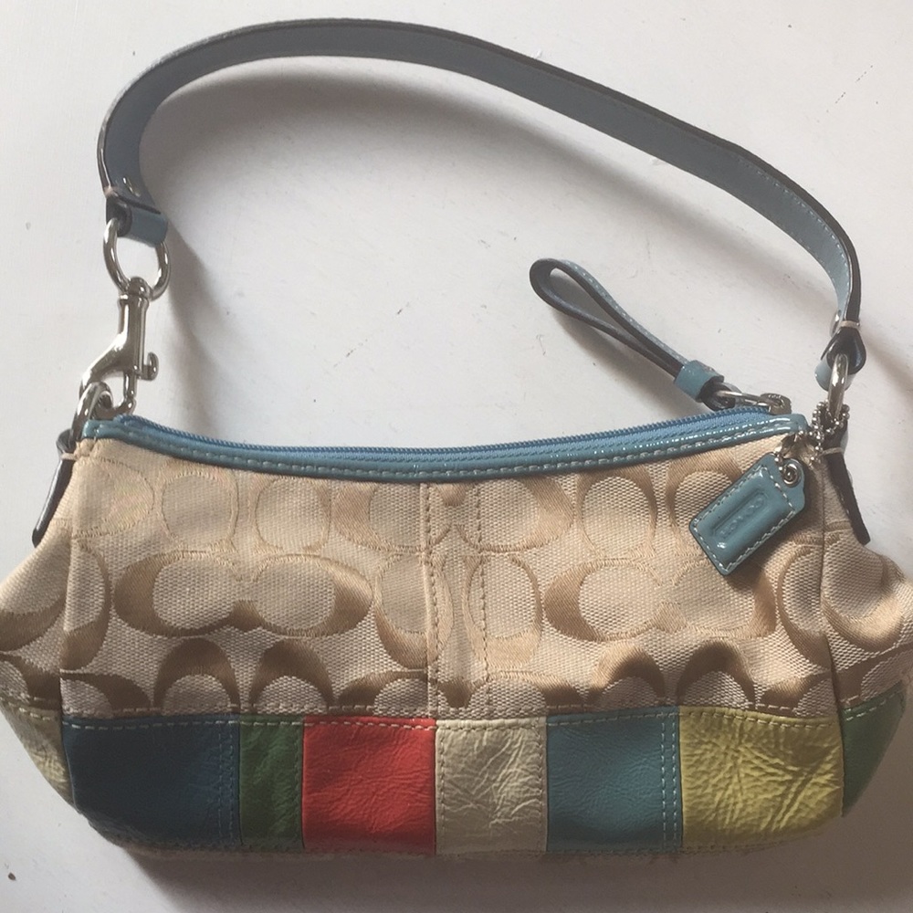 Small Tan Coach Purse